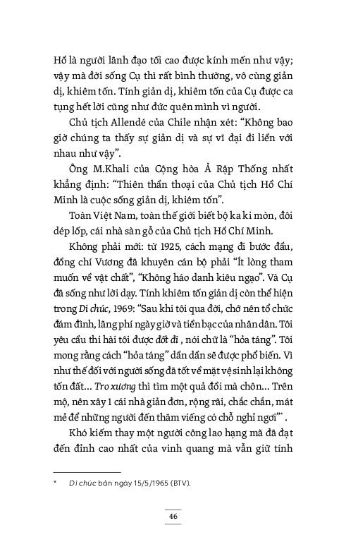 di sản hồ chí minh - vĩ đại một con người (tái bản 2020) - Ảnh 10