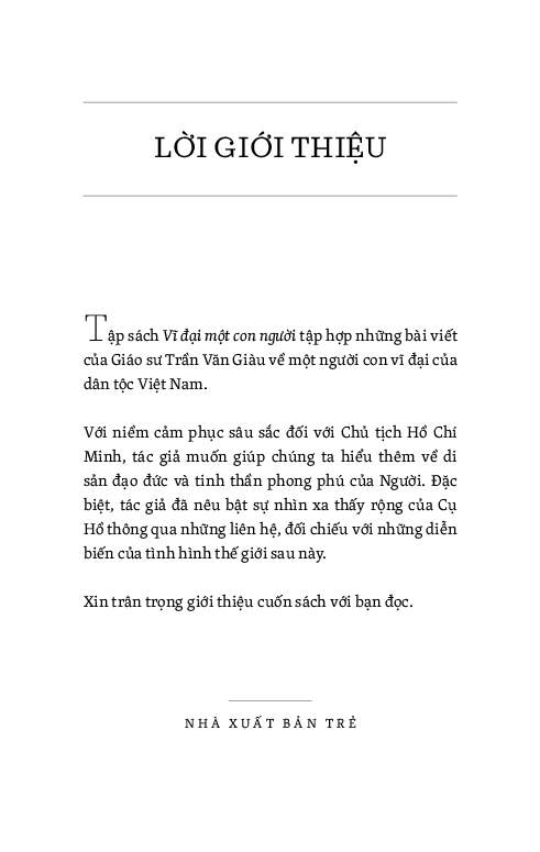di sản hồ chí minh - vĩ đại một con người (tái bản 2020) - Ảnh 4