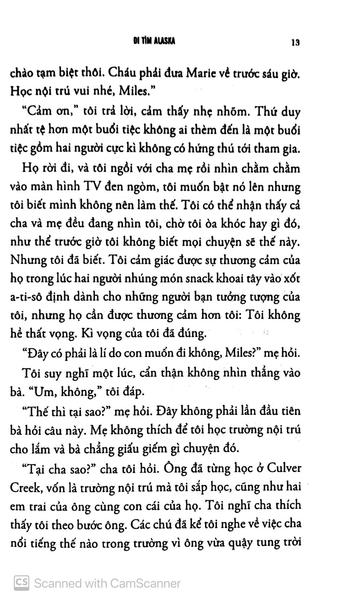 đi tìm alaska - Ảnh 6