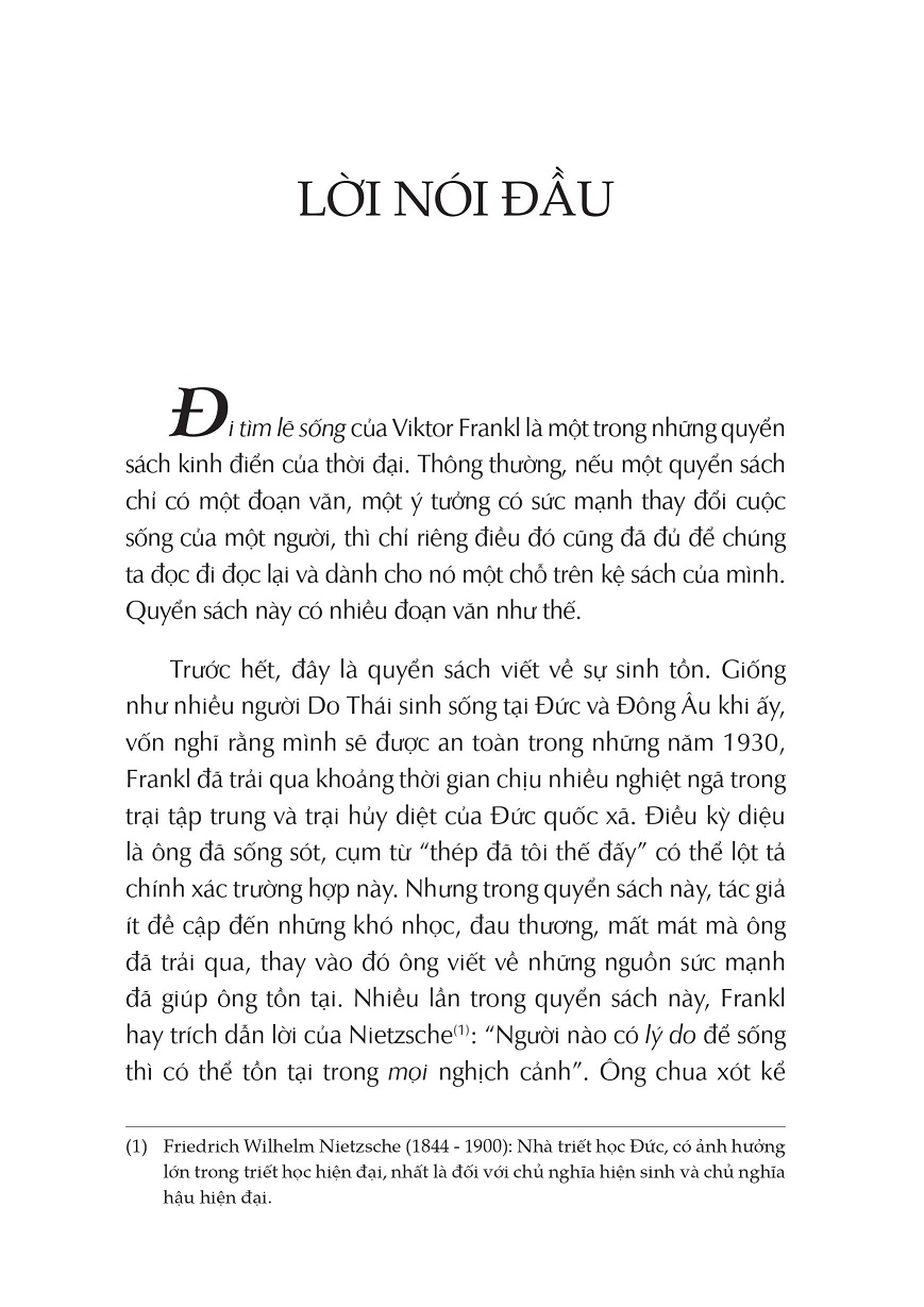 đi tìm lẽ sống (tái bản 2022) - Ảnh 3