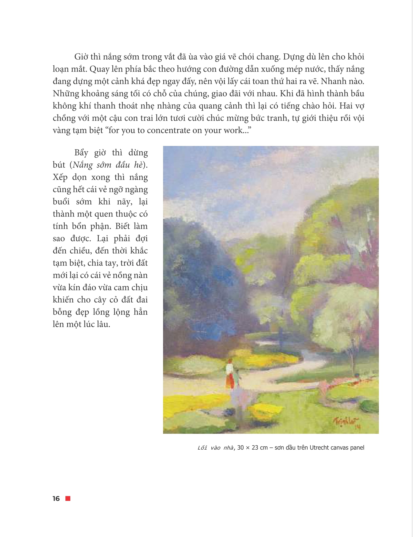 đi vẽ - nhật ký hội họa 2014 của trịnh lữ - Ảnh 16