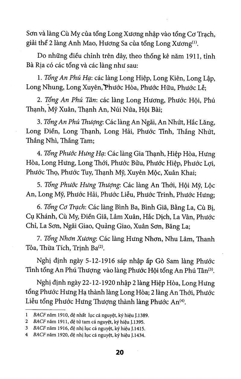 địa chí hành chính các tỉnh nam kỳ thời pháp thuộc (1859-1954) - Ảnh 12