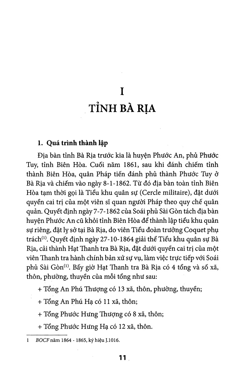 địa chí hành chính các tỉnh nam kỳ thời pháp thuộc (1859-1954) - Ảnh 3