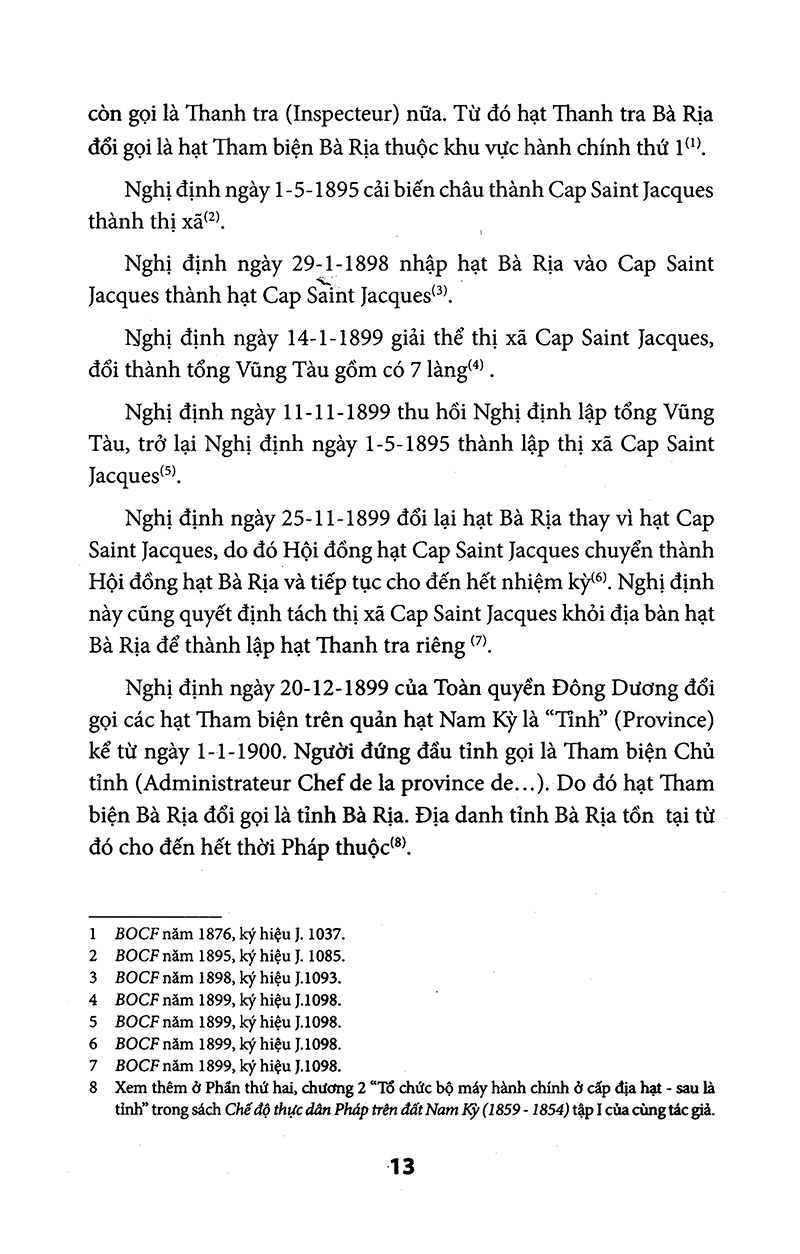 địa chí hành chính các tỉnh nam kỳ thời pháp thuộc (1859-1954) - Ảnh 5