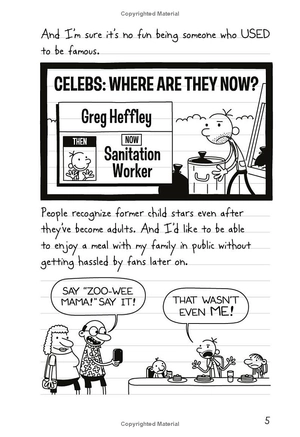 diary of a wimpy kid 17 - diper overlode paperback - Ảnh 8