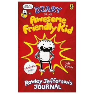 diary of an awesome friendly kid: rowley jefferson's journal (diary of a wimpy kid)