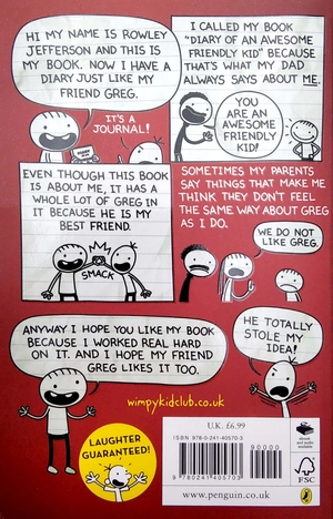 diary of an awesome friendly kid: rowley jefferson's journal (diary of a wimpy kid) - Ảnh 7
