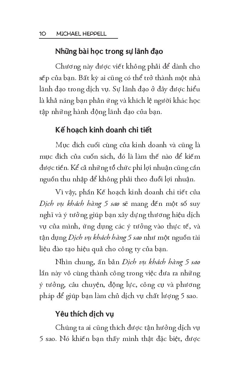 dịch vụ khách hàng 5 sao (tái bản 2022) - Ảnh 10