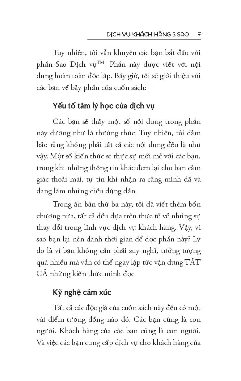 dịch vụ khách hàng 5 sao (tái bản 2022) - Ảnh 7