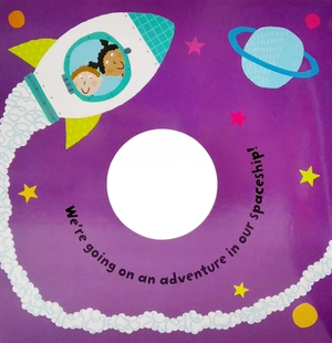 die-cut book - up in space! - Ảnh 3