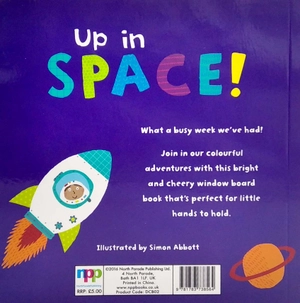 die-cut book - up in space! - Ảnh 6