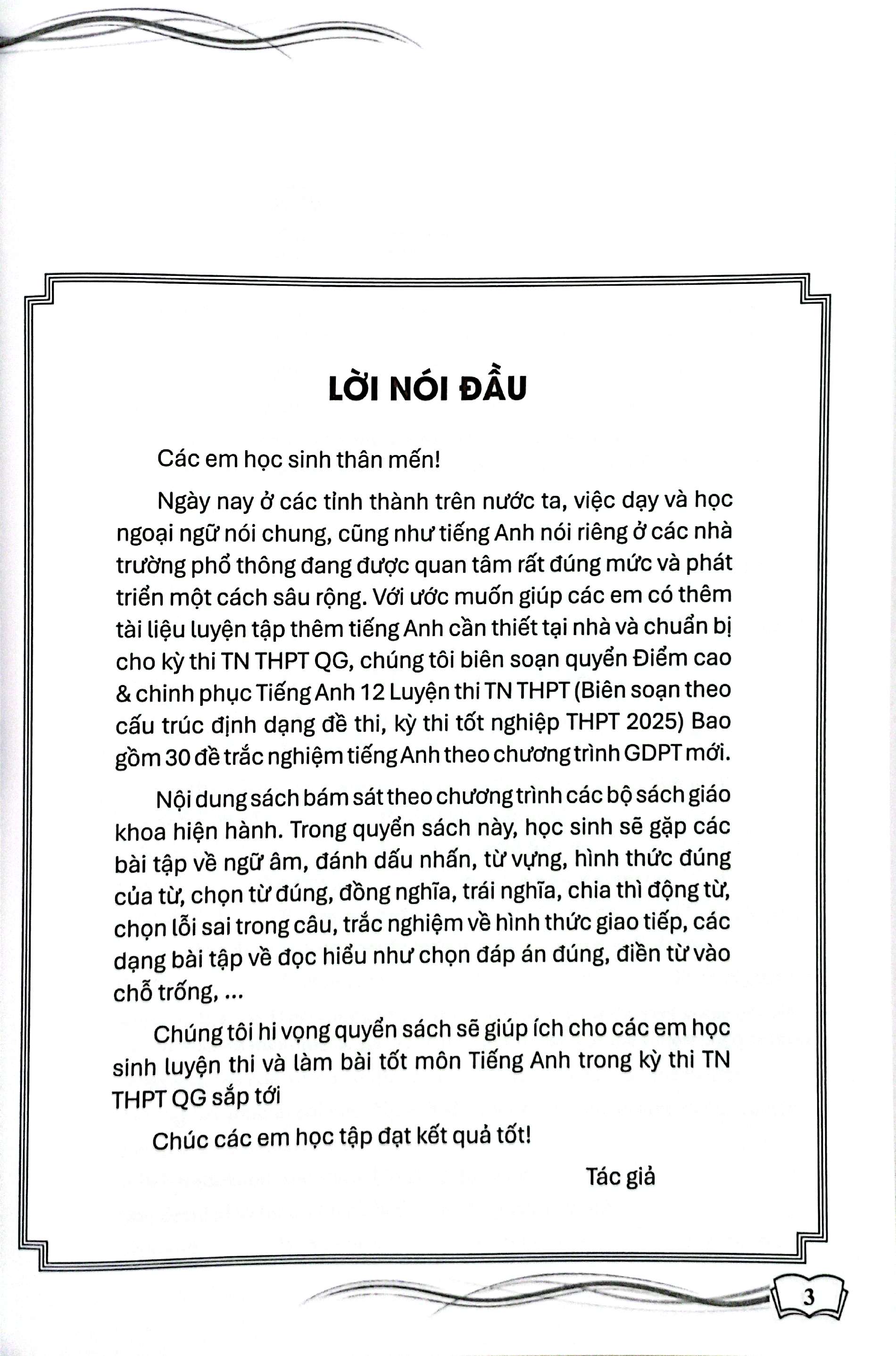 điểm cao và chinh phục tiếng anh 12 luyện thi tn thpt - Ảnh 4