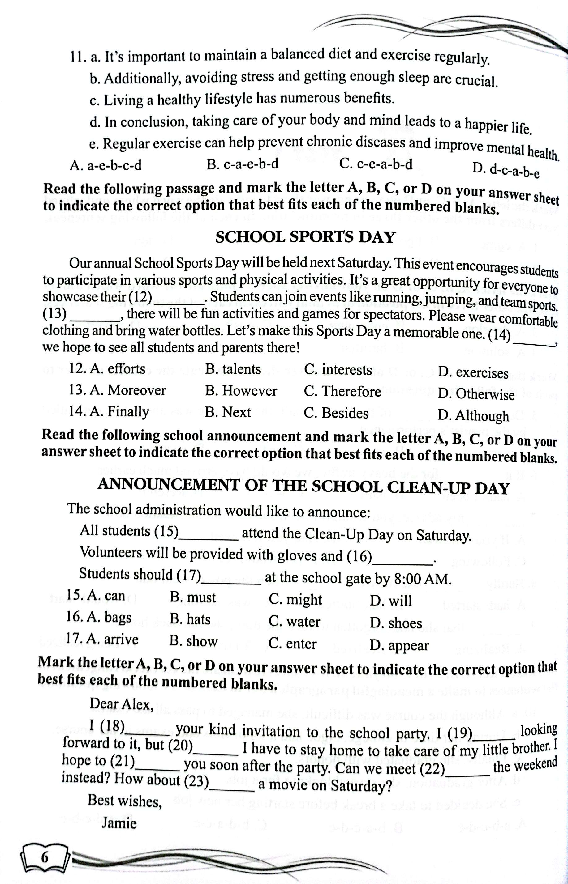 điểm cao và chinh phục tiếng anh 12 luyện thi tn thpt - Ảnh 6