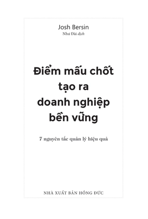 điểm mấu chốt tạo ra doanh nghiệp bền vững - 7 nguyên tắc quản lý hiệu quả - Ảnh 3