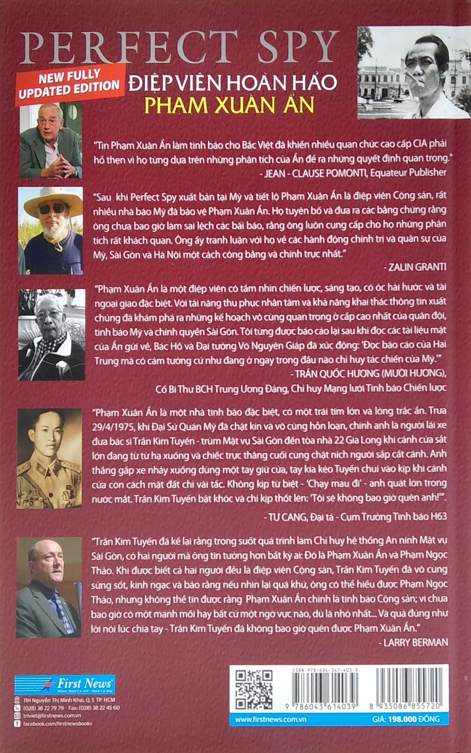 điệp viên hoàn hảo x6 - phạm xuân ẩn - bìa cứng (tái bản 2022) - Ảnh 6