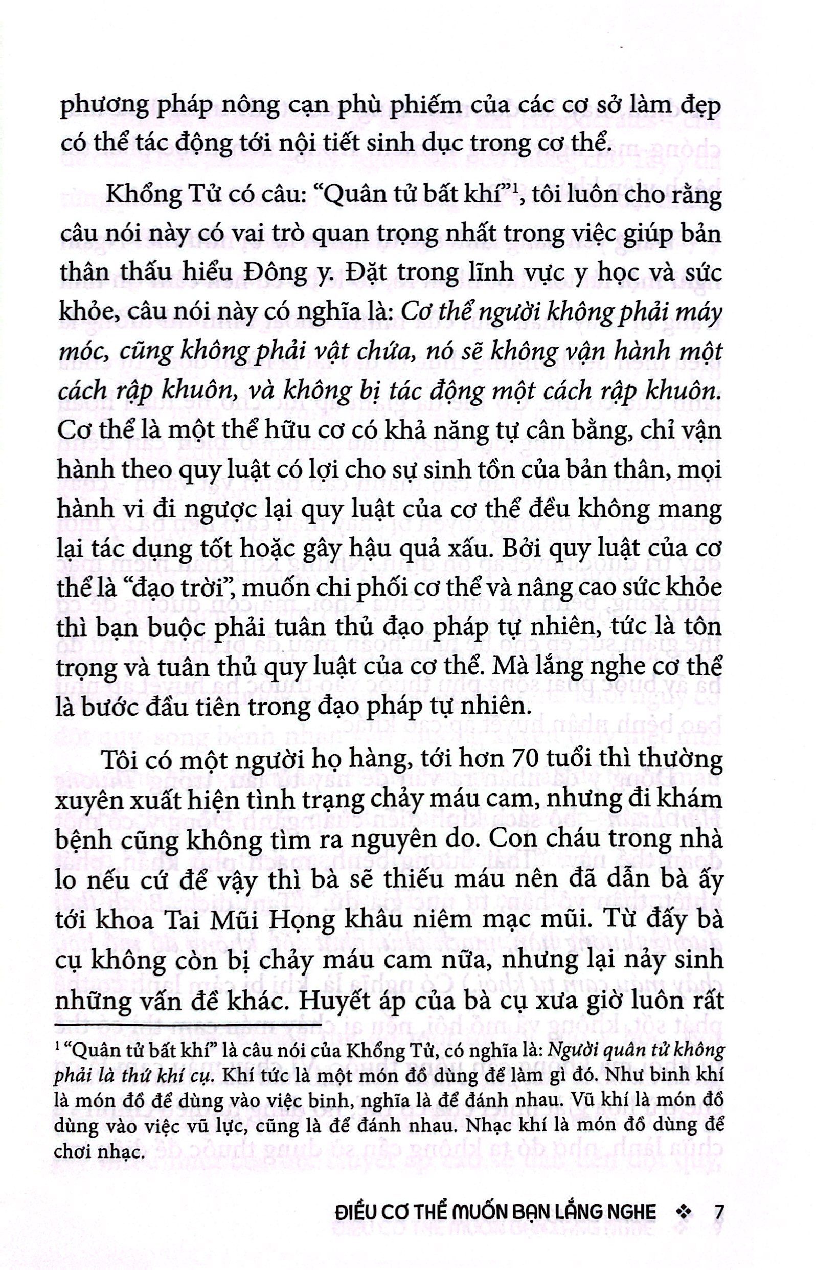 điều cơ thể muốn bạn lắng nghe - Ảnh 5