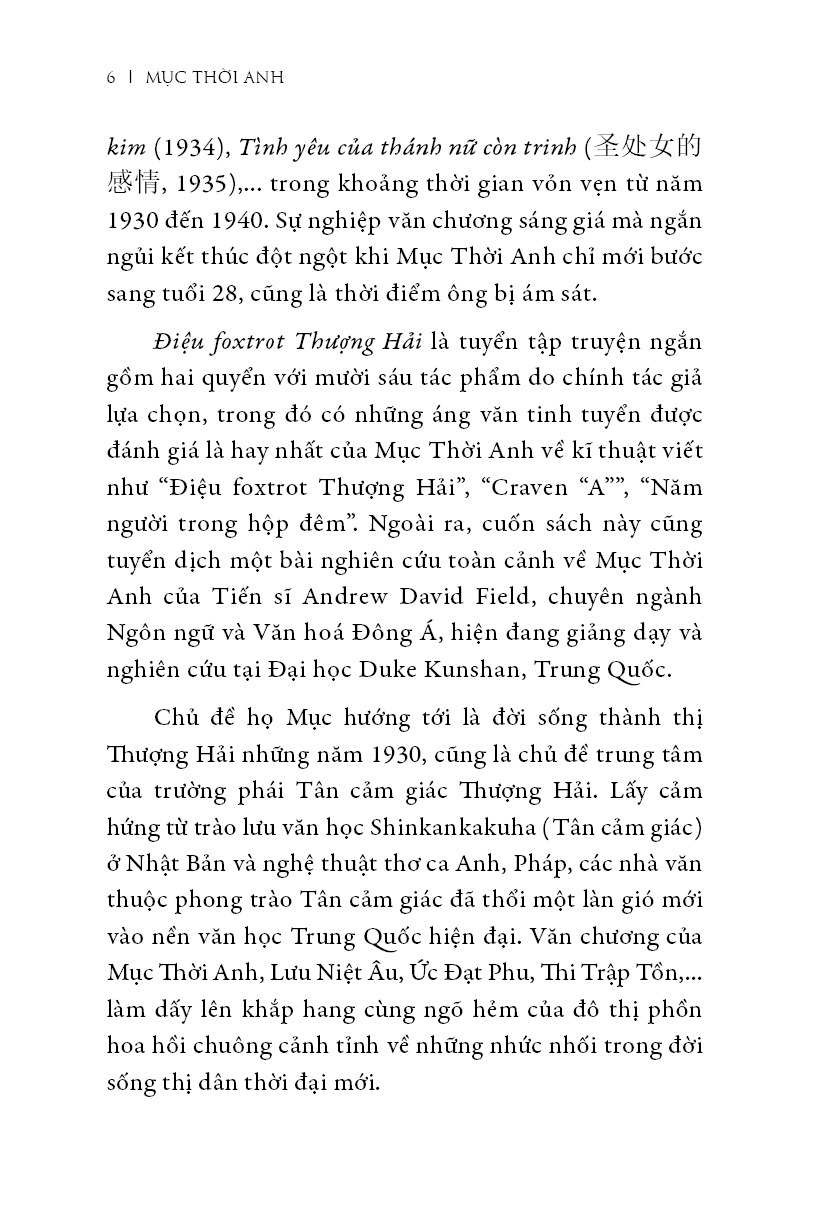 điệu foxtrot thượng hải (tái bản 2023) - Ảnh 3