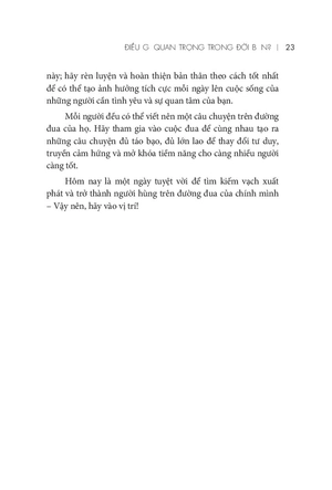 điều gì quan trọng trong đời bạn? - Ảnh 14