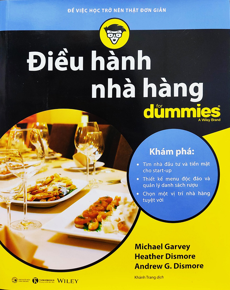 điều hành nhà hàng for dummies - Ảnh 2