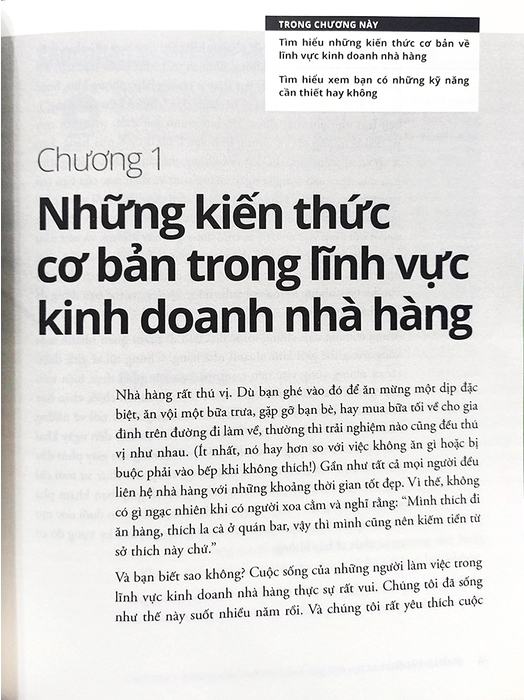 điều hành nhà hàng for dummies - Ảnh 5