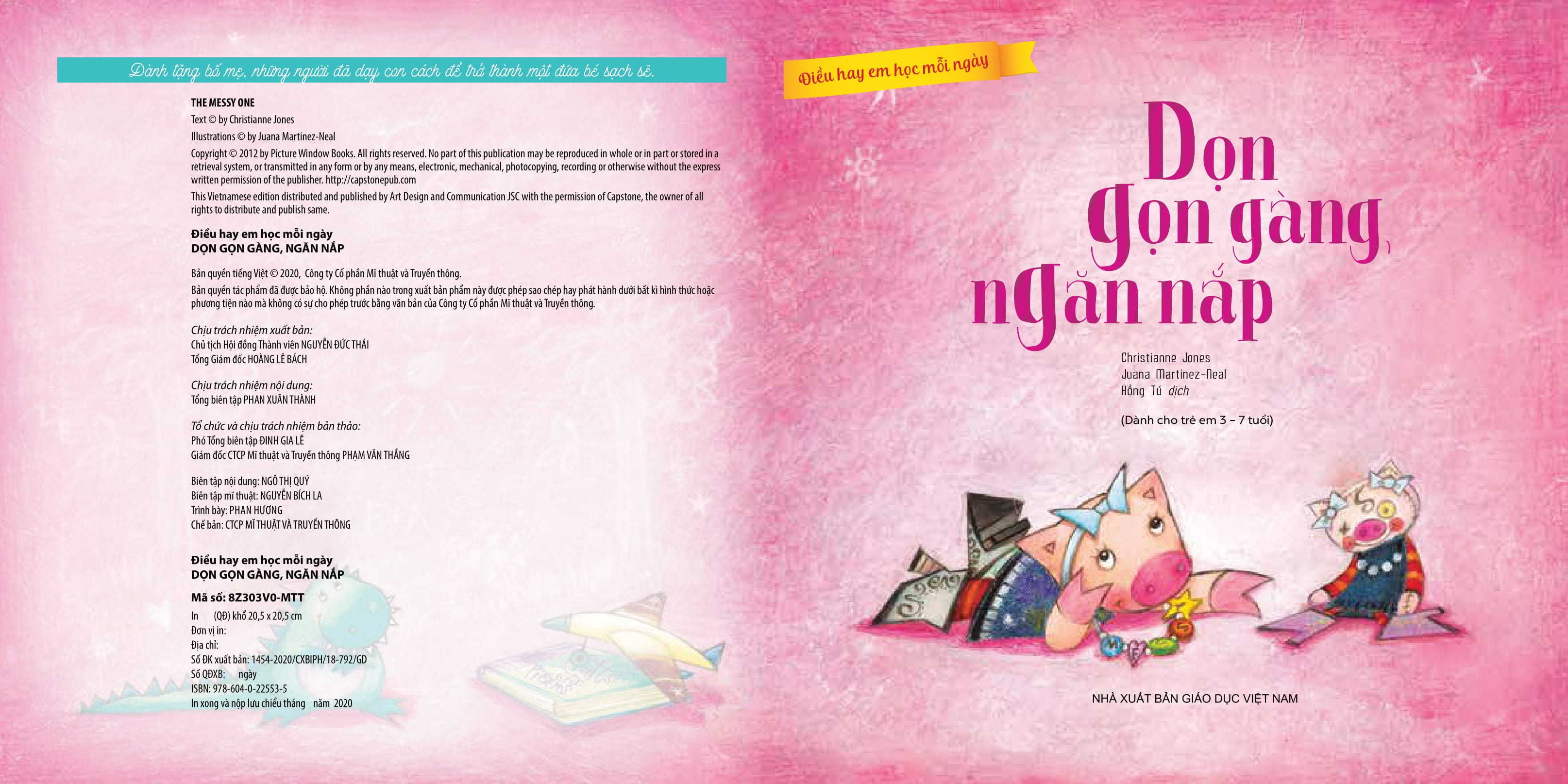 điều hay em học mỗi ngày - dọn gọn gàng, ngăn nắp - Ảnh 3