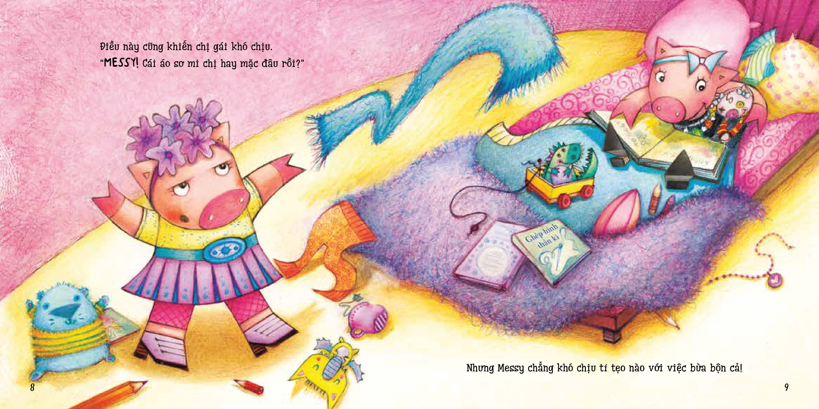 điều hay em học mỗi ngày - dọn gọn gàng, ngăn nắp - Ảnh 6