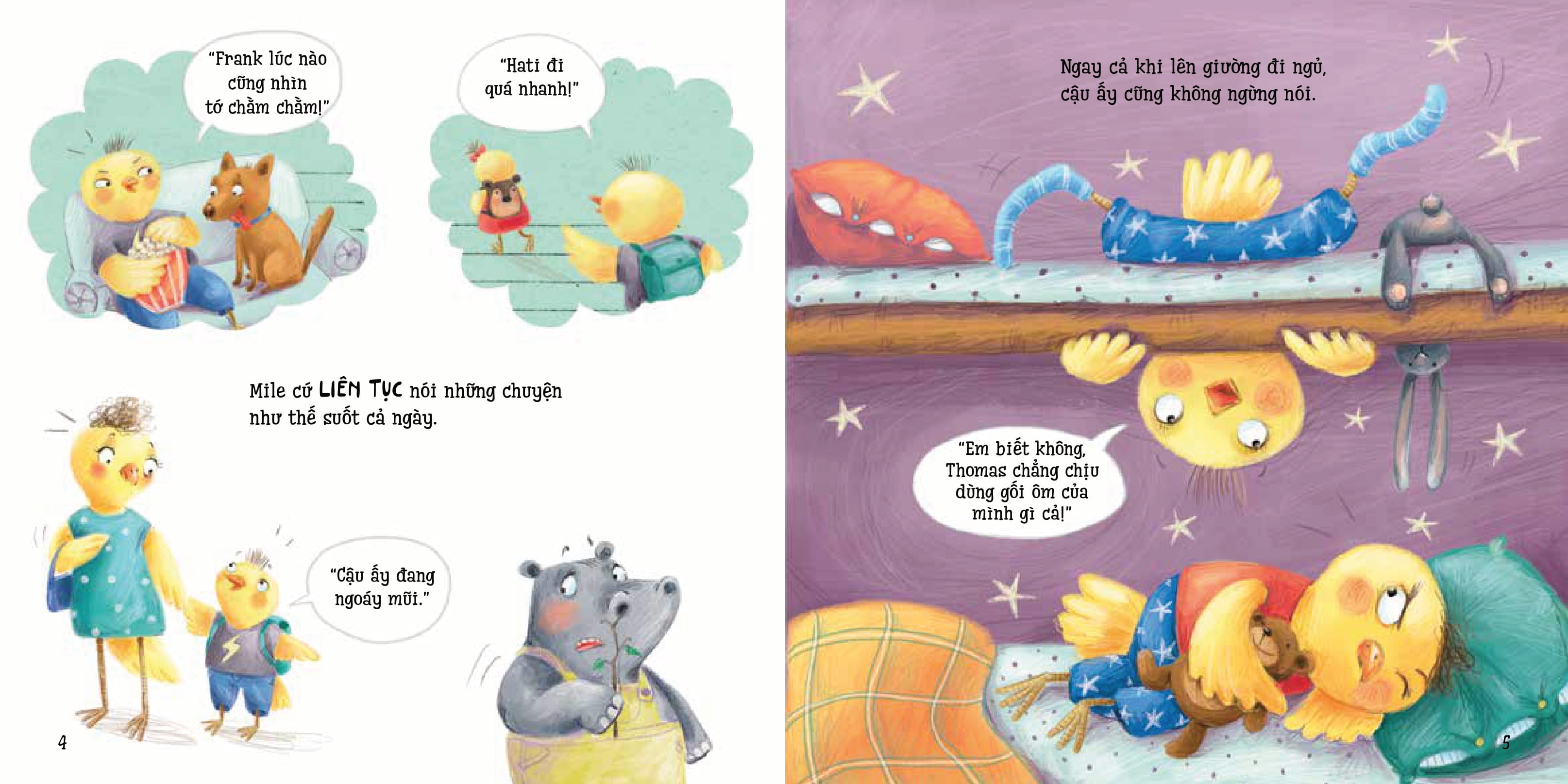 điều hay em học mỗi ngày - đừng nói chuyện ồn ào - Ảnh 4