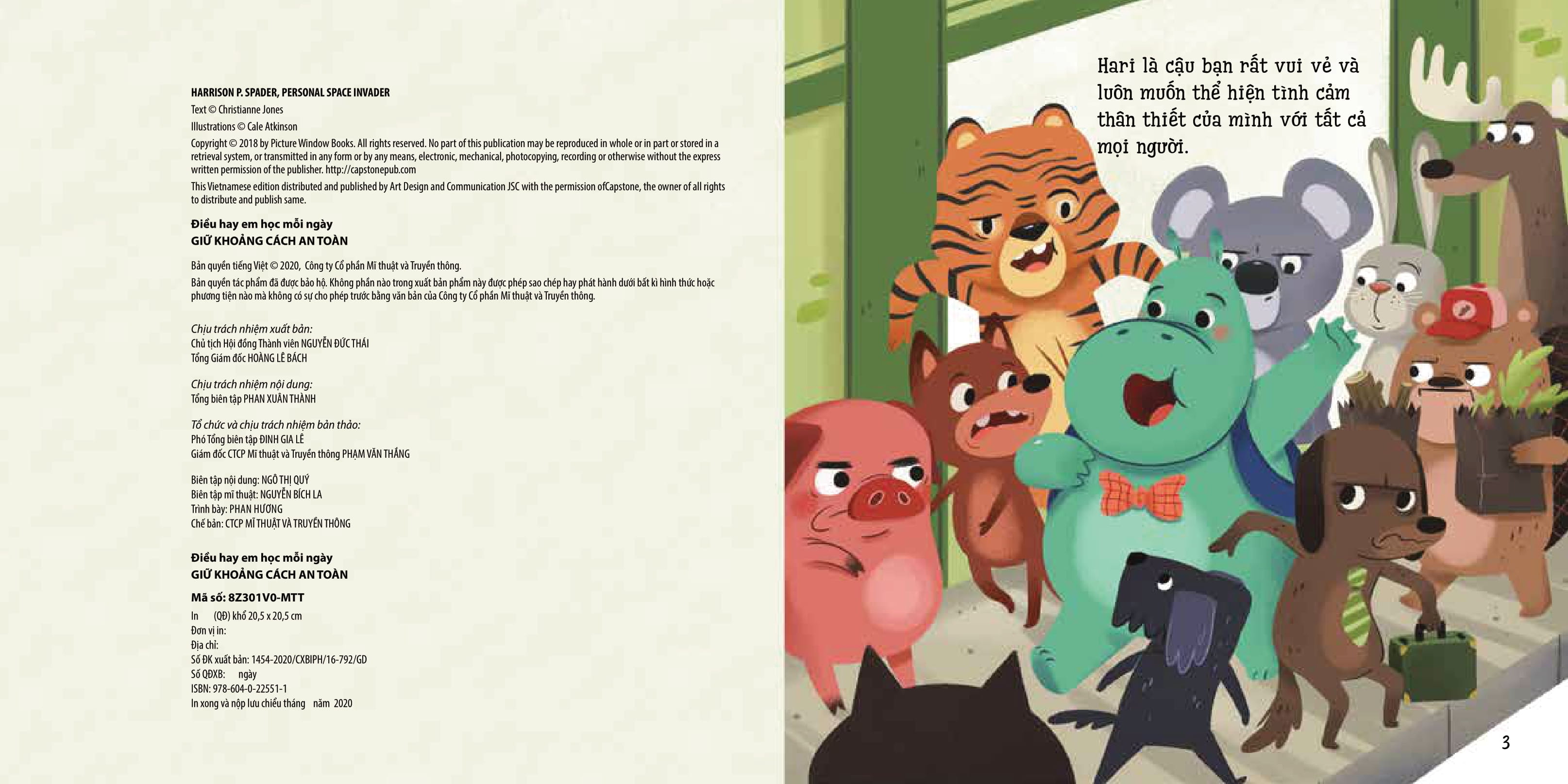 điều hay em học mỗi ngày - giữ khoảng cách an toàn - Ảnh 3