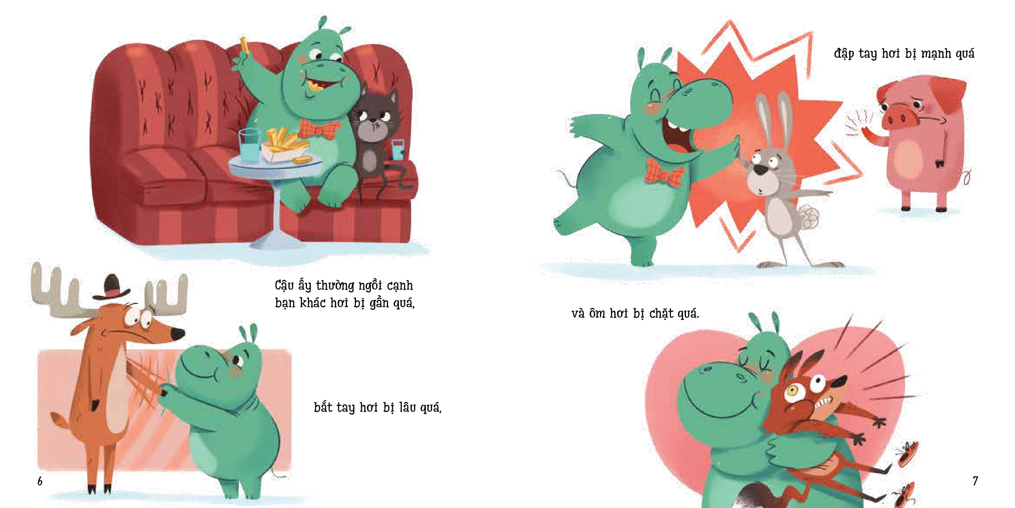 điều hay em học mỗi ngày - giữ khoảng cách an toàn - Ảnh 5