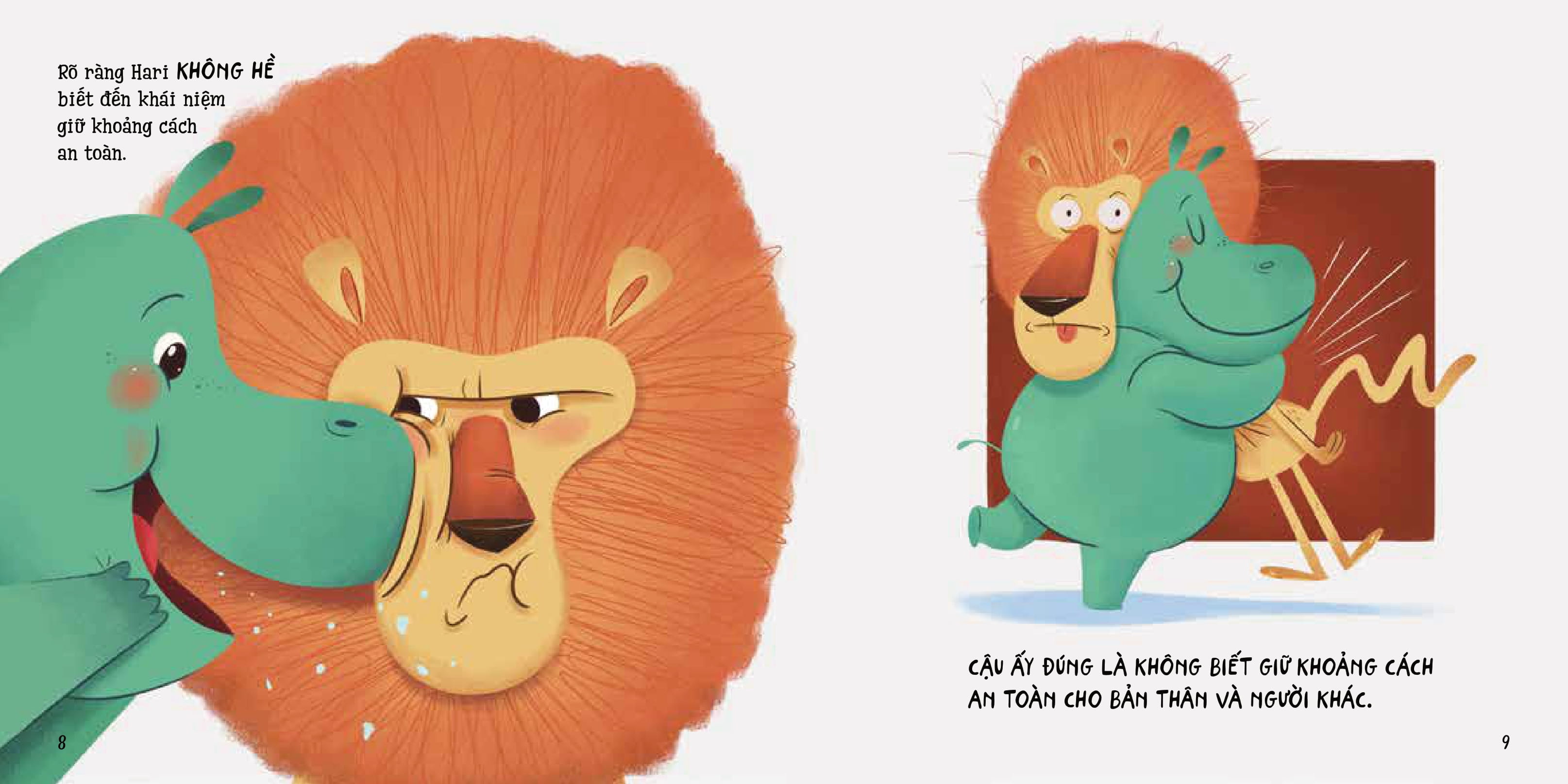 điều hay em học mỗi ngày - giữ khoảng cách an toàn - Ảnh 6