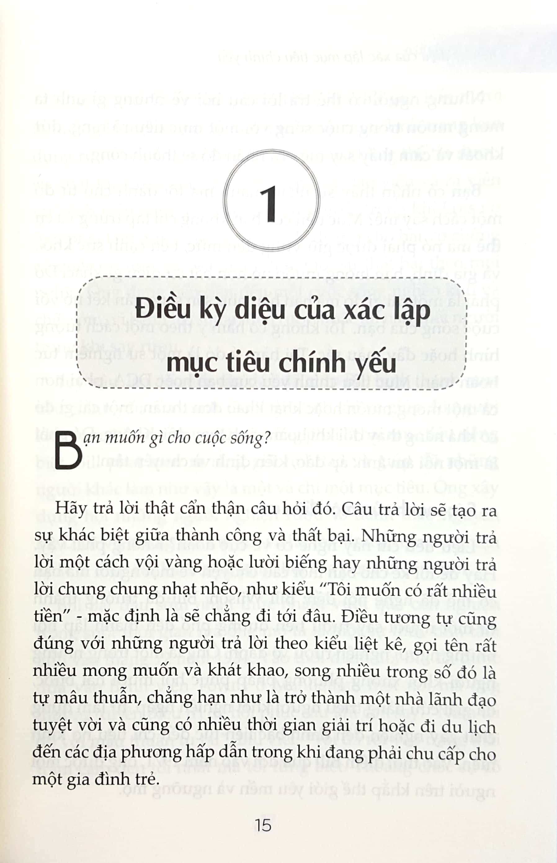 điều kỳ diệu của xác lập mục tiêu chính yếu - Ảnh 4