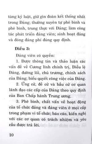 điều lệ đảng cộng sản việt nam - Ảnh 5