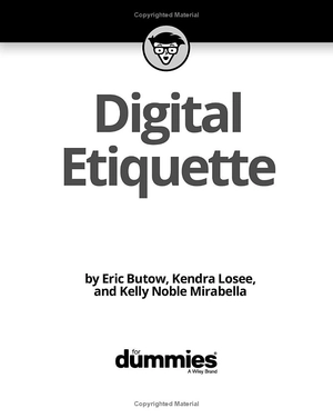 digital etiquette for dummies - Ảnh 3