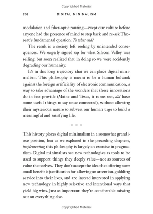 digital minimalism: choosing a focused life in a noisy world - Ảnh 13