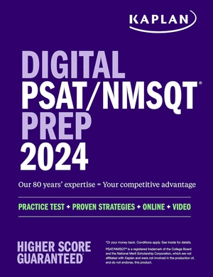 digital psat/nmsqt prep 2024 with 1 full length practice test, practice questions, and quizzes (kaplan test prep) - Ảnh 2