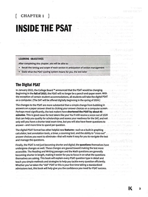 digital psat/nmsqt prep 2024 with 1 full length practice test, practice questions, and quizzes (kaplan test prep) - Ảnh 8