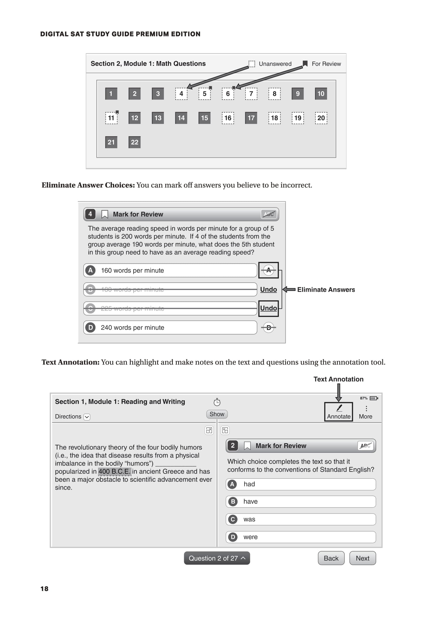 Digital SAT Study Guide - Premium Edition - Ảnh 16