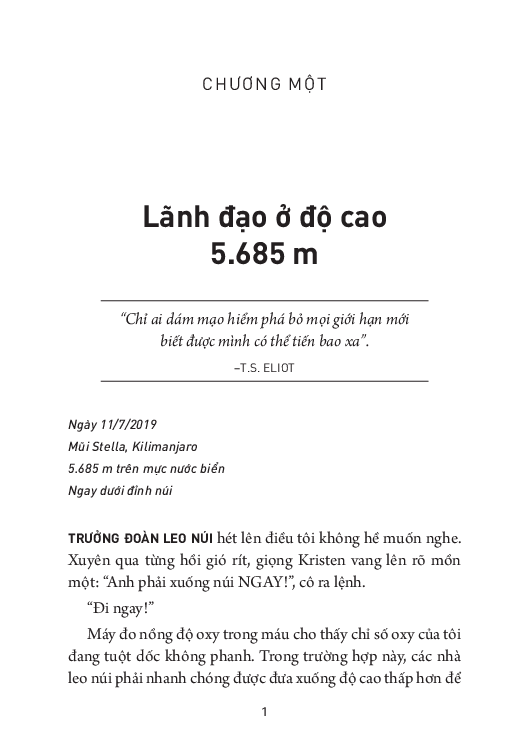 đỉnh cao của thuật lãnh đạo - những bài học lãnh đạo từ độ cao 5.895 m - Ảnh 5