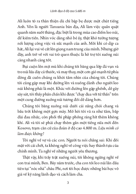đỉnh cao của thuật lãnh đạo - những bài học lãnh đạo từ độ cao 5.895 m - Ảnh 7