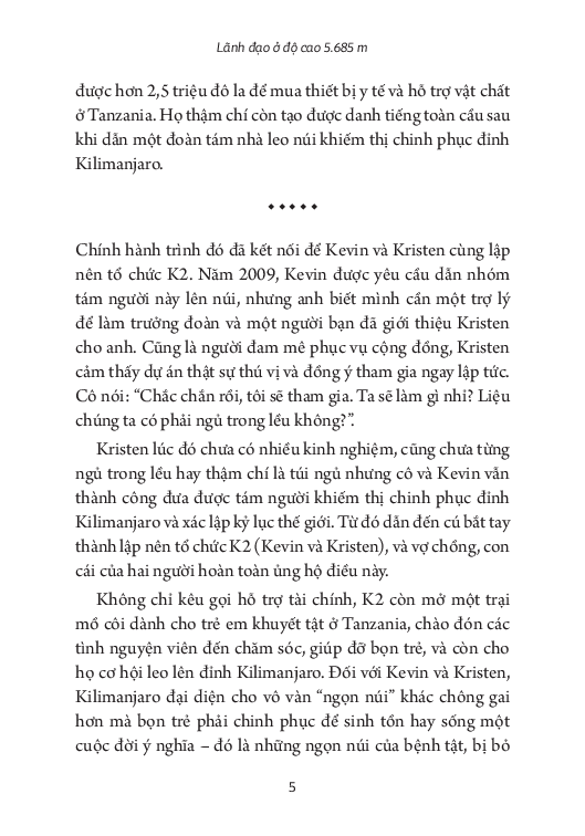 đỉnh cao của thuật lãnh đạo - những bài học lãnh đạo từ độ cao 5.895 m - Ảnh 9