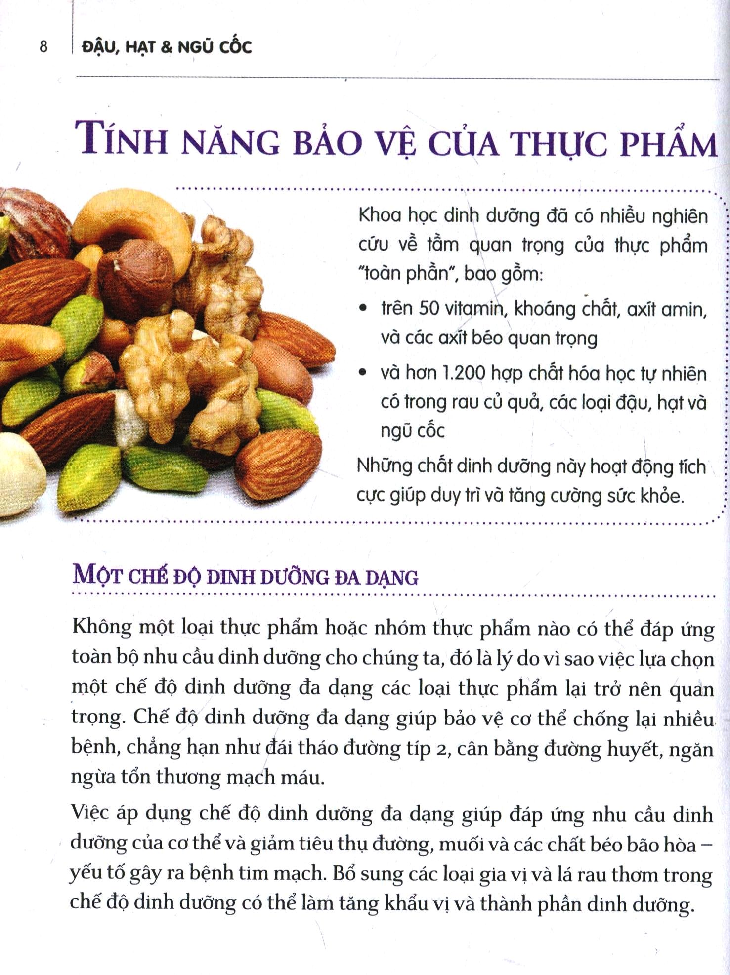 dinh dưỡng chữa bệnh - đậu, hạt & ngũ cốc - Ảnh 3
