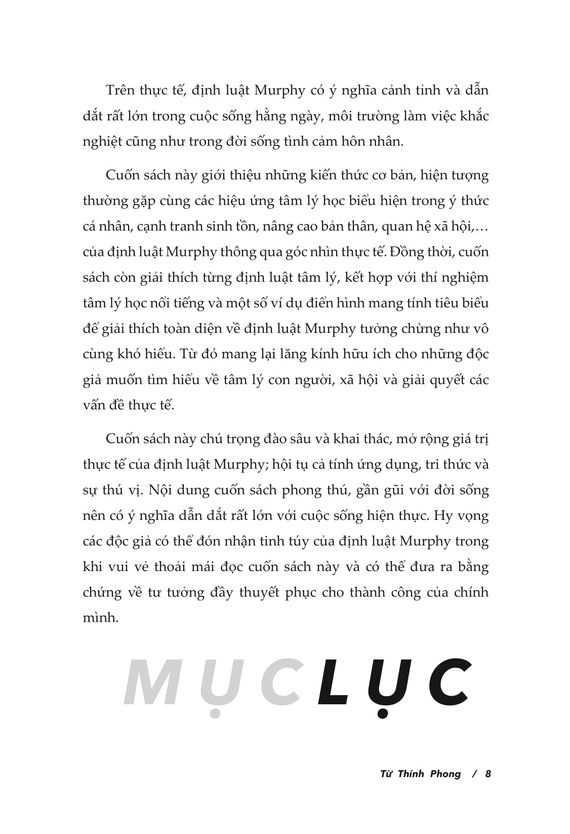 định luật murphy - mọi bí mật tâm lý thao túng cuộc đời bạn - Ảnh 12