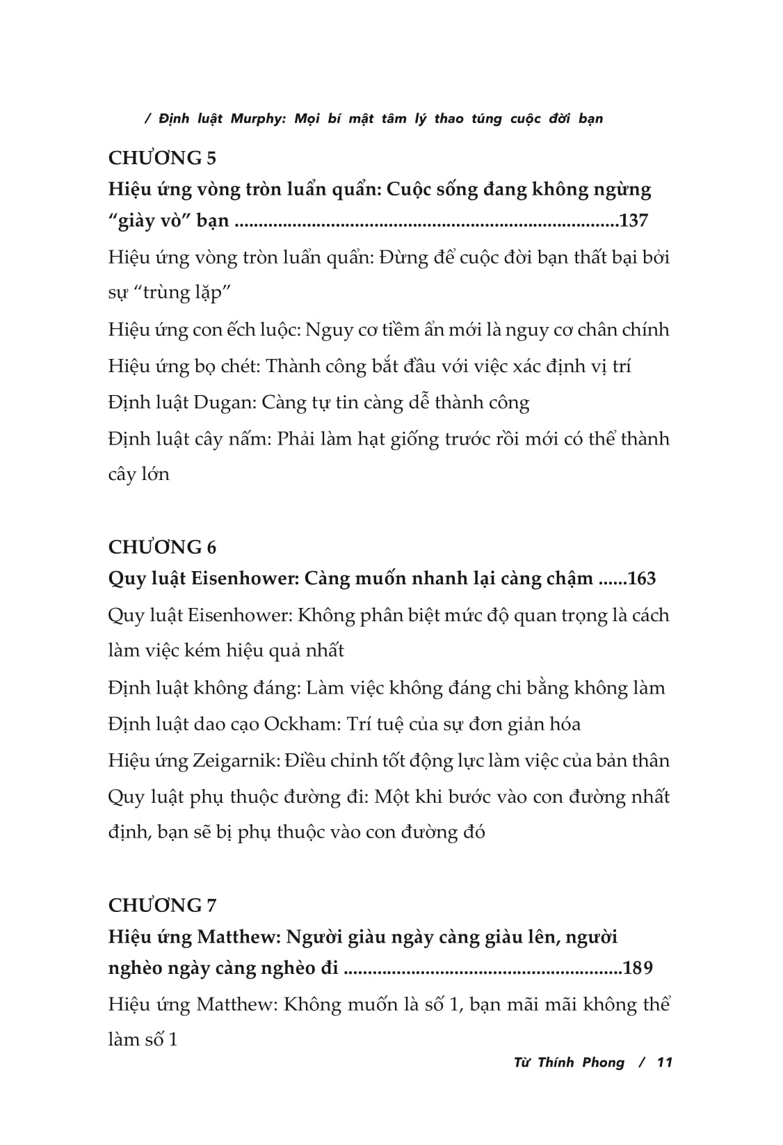 định luật murphy - mọi bí mật tâm lý thao túng cuộc đời bạn - Ảnh 15