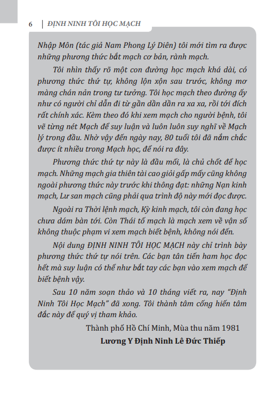 định ninh tôi học mạch - Ảnh 7