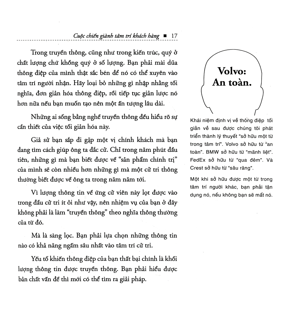 định vị - cuộc chiến giành tâm trí khách hàng (tái bản 2023) - Ảnh 9