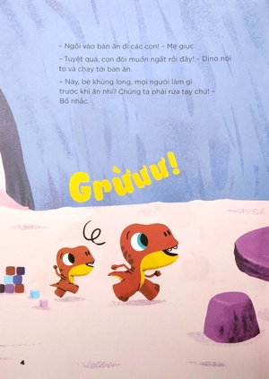 dino bướng bỉnh - không chịu ăn rau (tái bản 2023) - Ảnh 4
