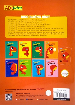 dino bướng bỉnh - không chịu ăn rau (tái bản 2023) - Ảnh 5