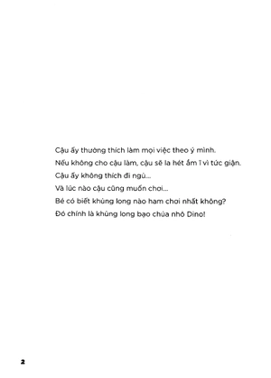 dino bướng bỉnh - không chịu đi ngủ (tái bản 2023) - Ảnh 2