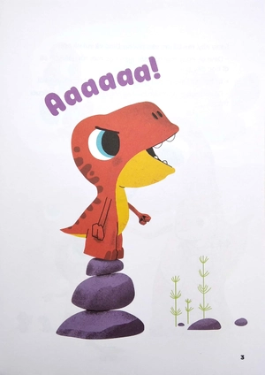 dino bướng bỉnh - không muốn đi học - Ảnh 4