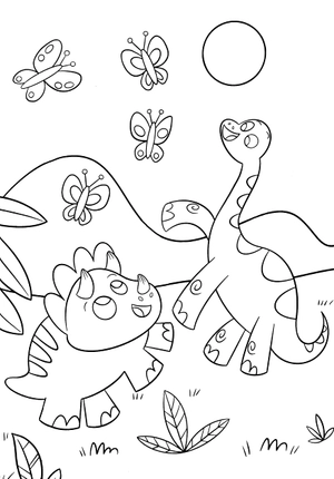 dino colouring - Ảnh 4